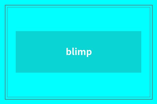 blimp
