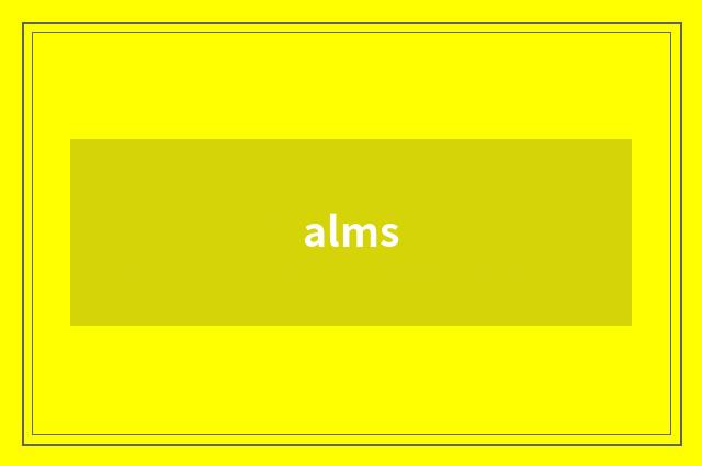 alms
