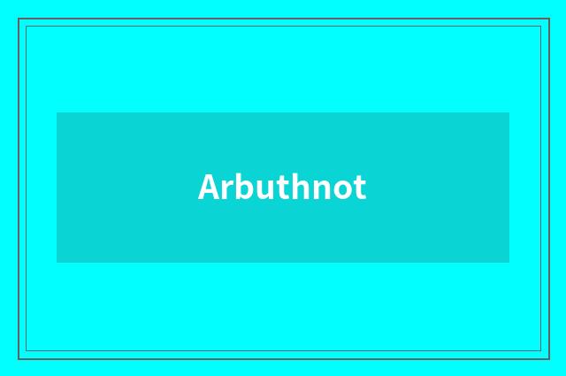 Arbuthnot