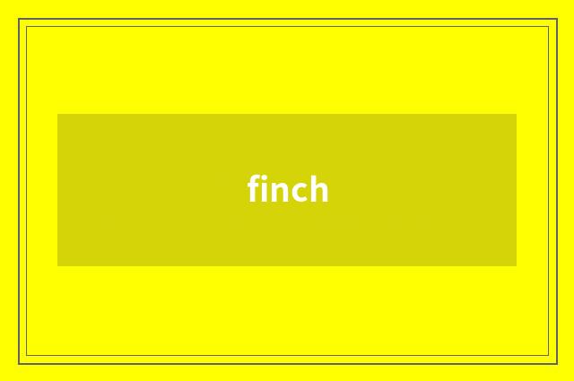 finch