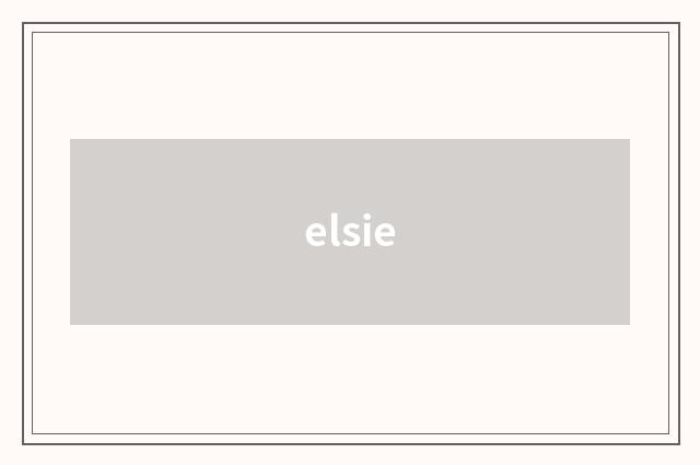 elsie