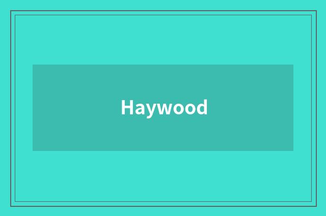 Haywood