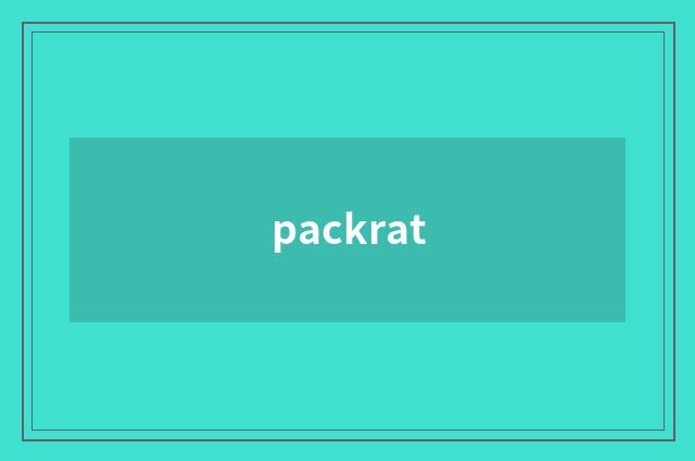 packrat