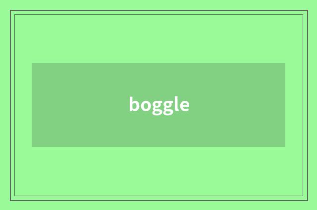 boggle