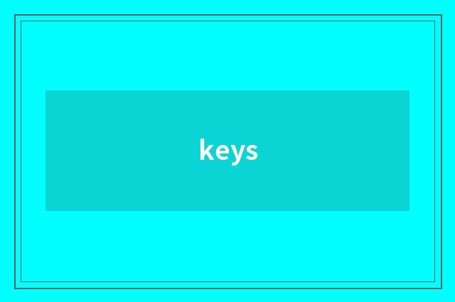 keys