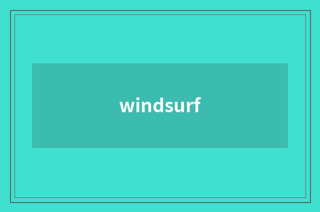 windsurf