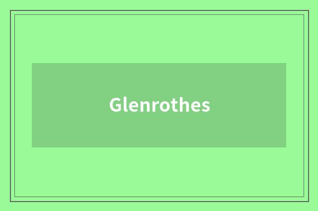 Glenrothes