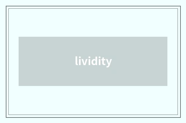 lividity