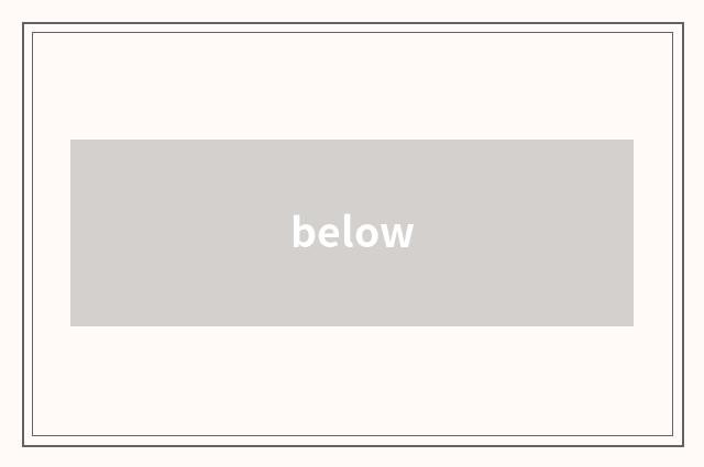 below