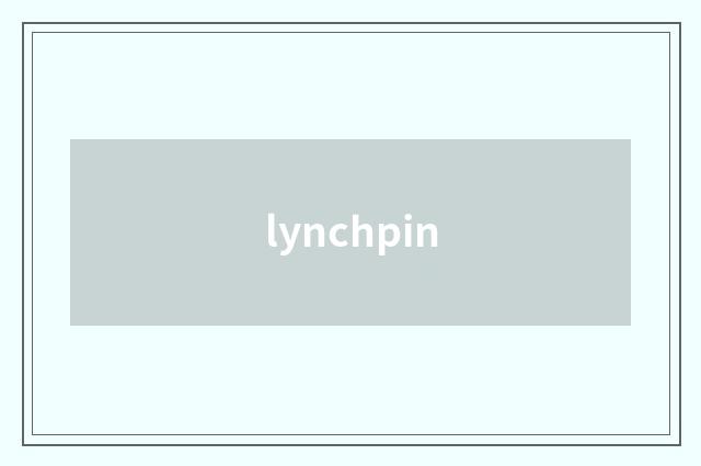 lynchpin