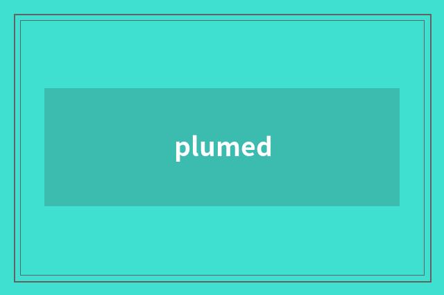 plumed