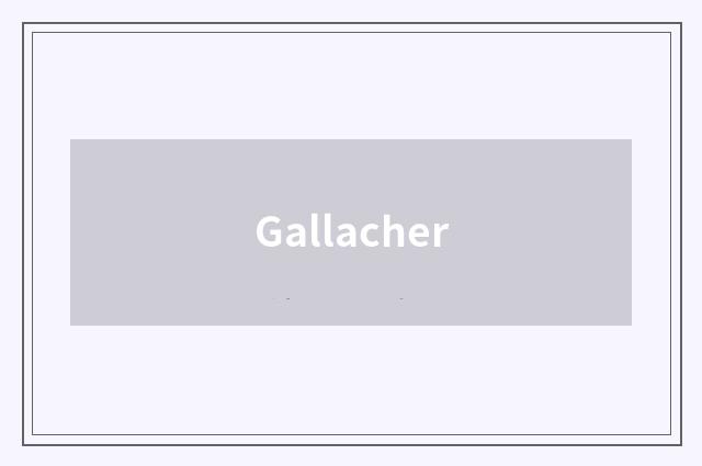 Gallacher