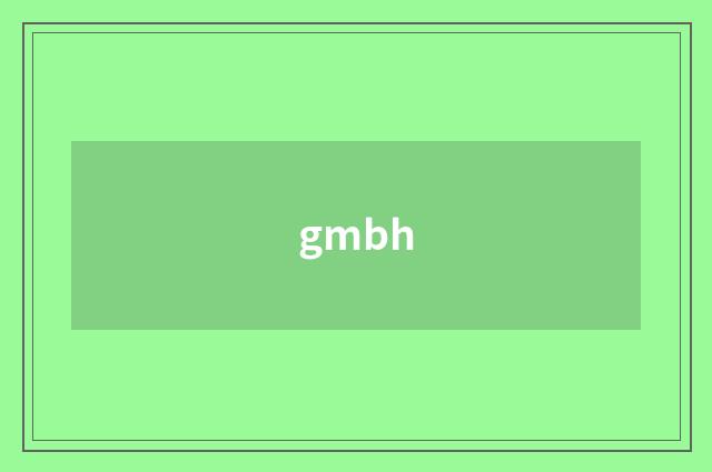 gmbh