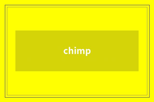 chimp