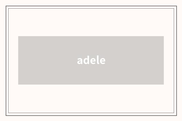 adele