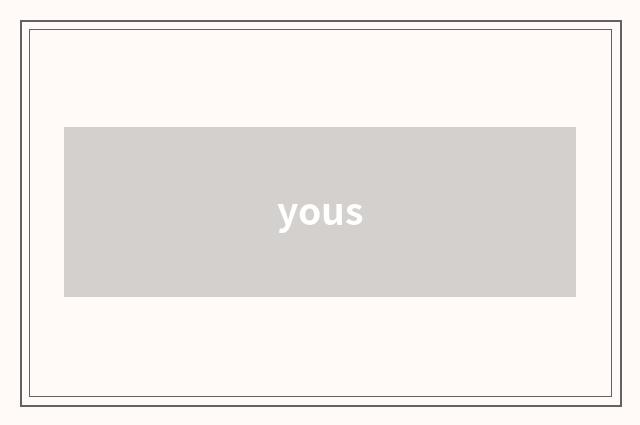 yous