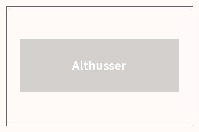 Althusser