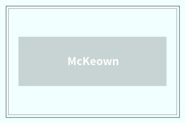 McKeown