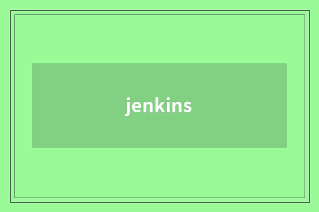 jenkins