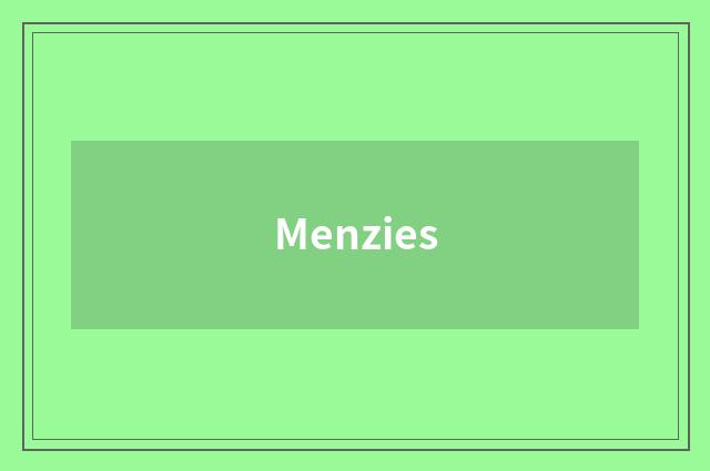 Menzies
