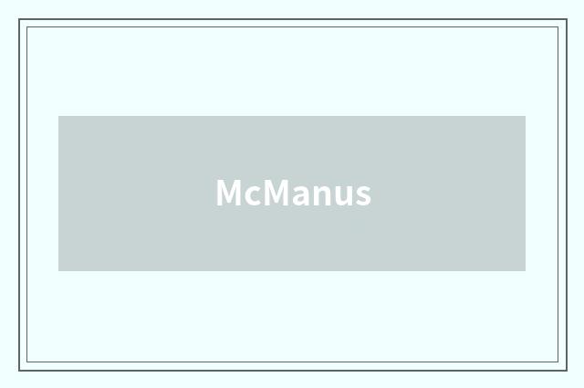 McManus