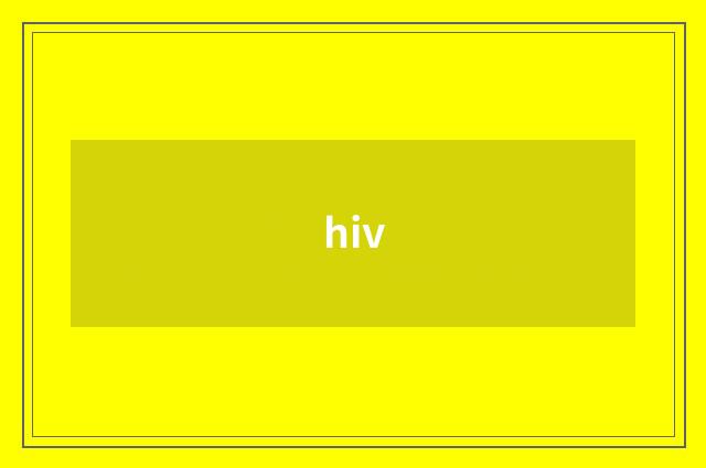 hiv