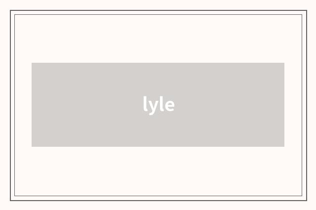 lyle