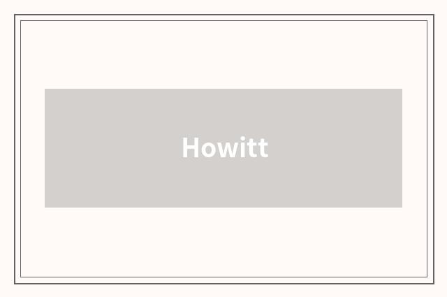Howitt