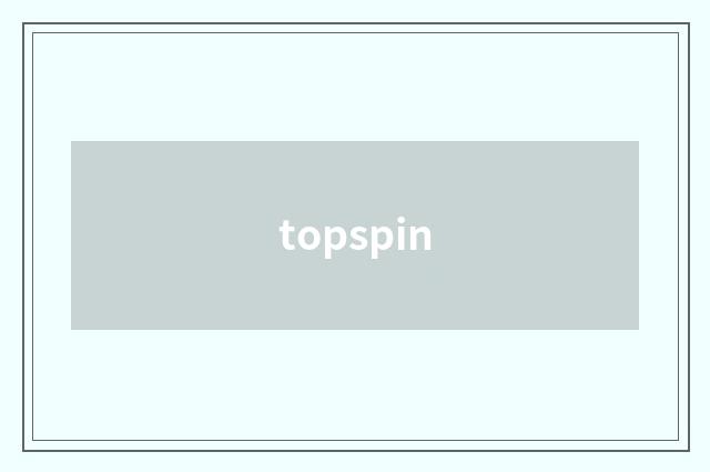 topspin
