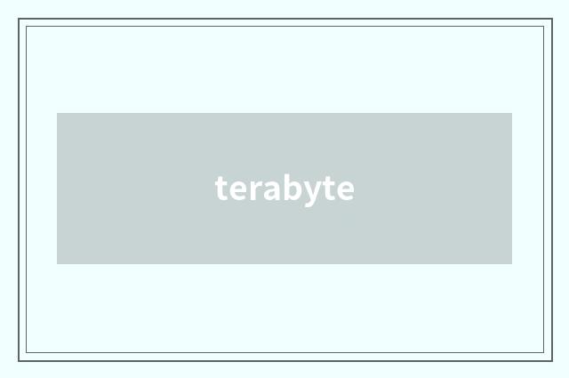 terabyte