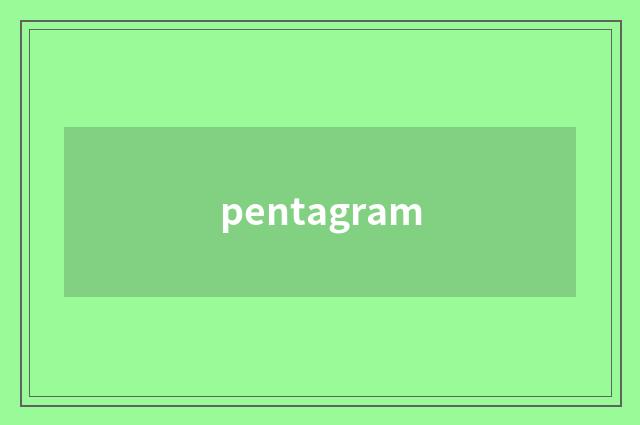 pentagram