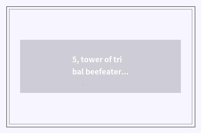 5, tower of tribal beefeater battle prevents pair of pet in battle how to choose