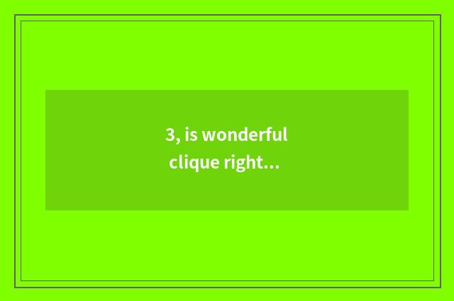 3, is wonderful clique right how to change pet?