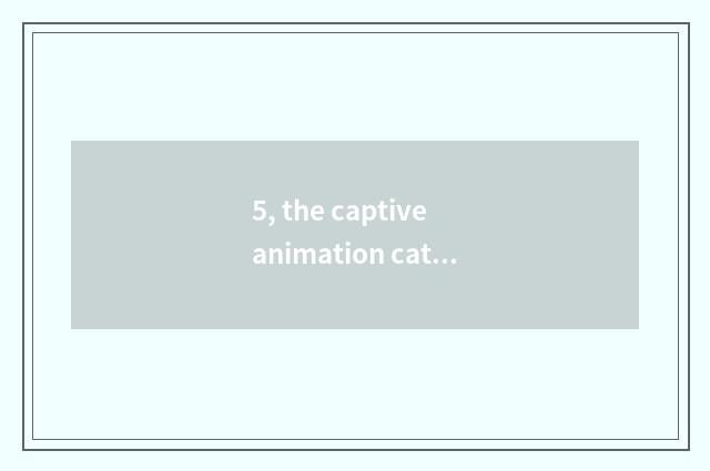 5, the captive animation catalog of cate?