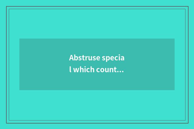 Abstruse special which country is beautiful?