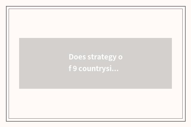 Does strategy of 9 countryside travel go surely tourist attraction?
