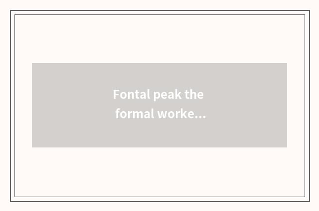 Fontal peak the formal worker pay of Motor Corporation?