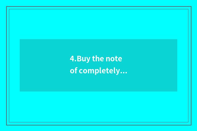4.Buy the note of completely aluminous household