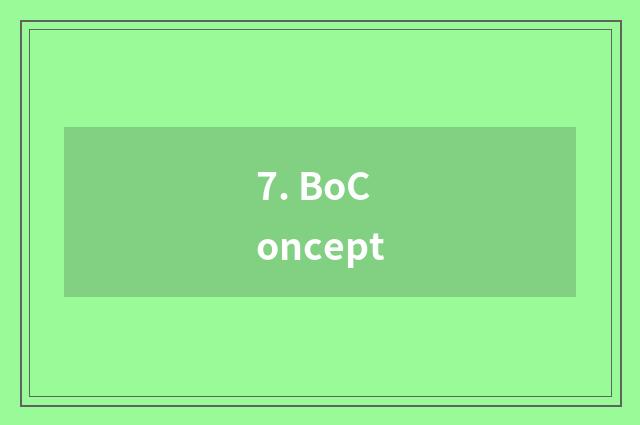 7. BoConcept