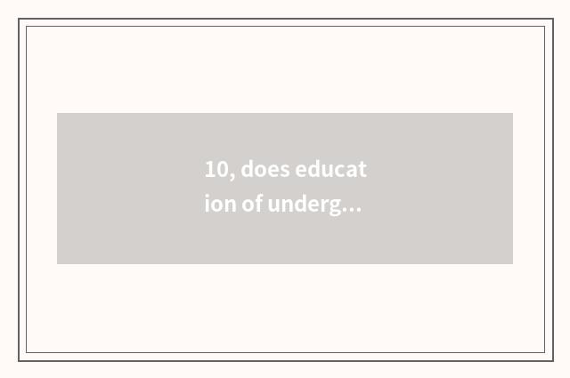 10, does education of undergraduate mental health check a place?