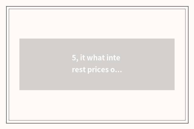 5, it what interest prices of stock of culmination science and technology has is