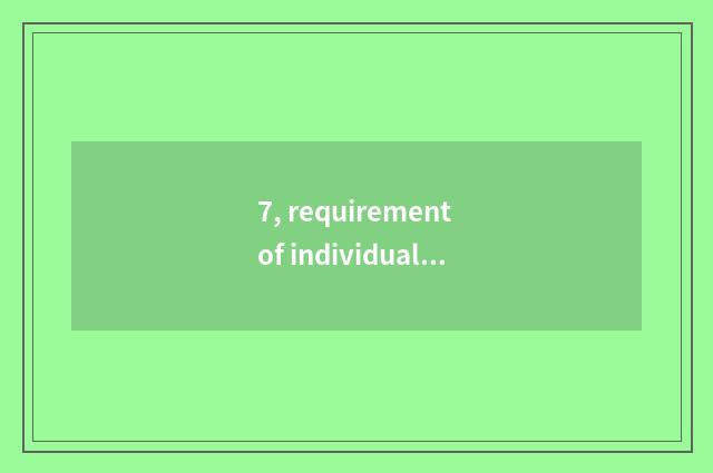 7, requirement of individual clinic name?