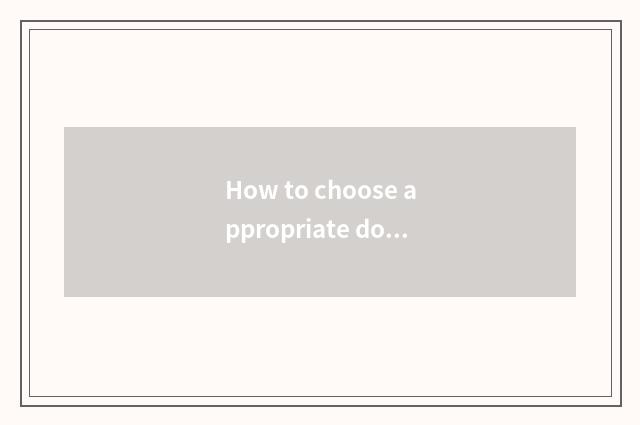 How to choose appropriate domestic intelligence to live in a system?