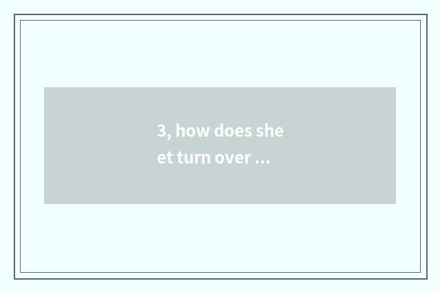 3, how does sheet turn over digital camera to switch on the mobile phone?