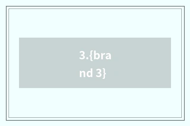 3.{brand 3}