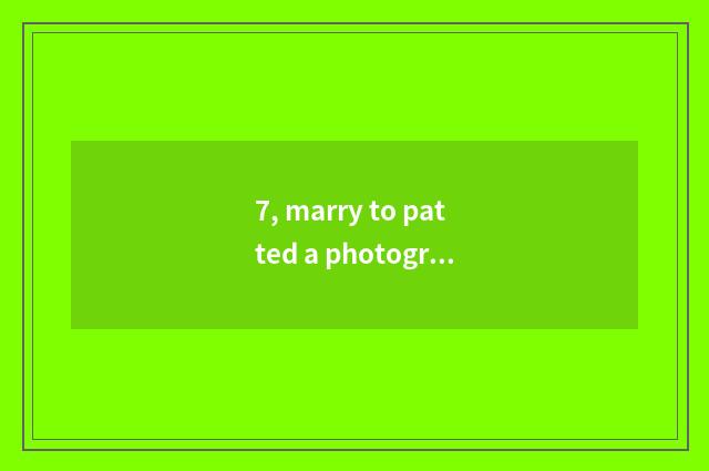 7, marry to patted a photograph of whole family to you can hold pet in the arms 