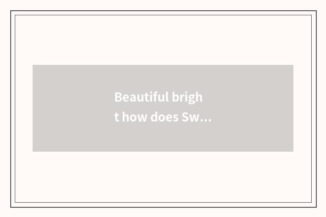 Beautiful bright how does Swim2 look swim appearance?