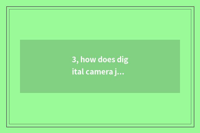 3, how does digital camera join with the mobile phone?