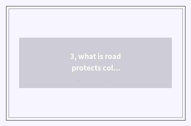 3, what is road protects column?