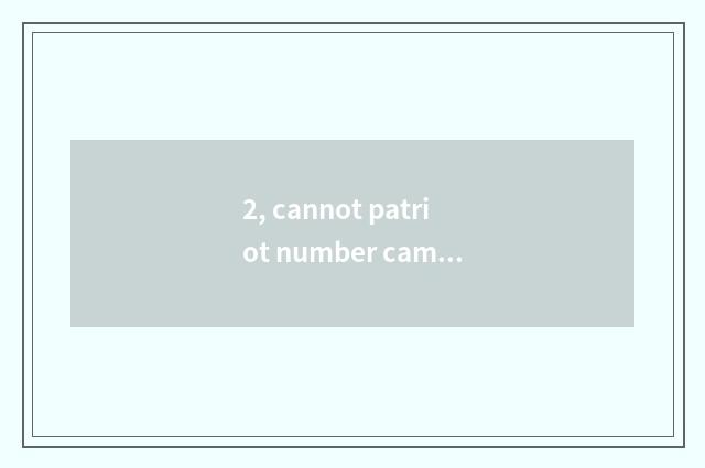 2, cannot patriot number camera switch on the mobile phone is screen had show?